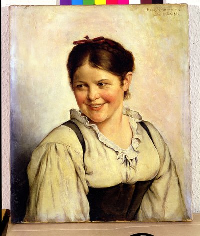 A Country Girl by Hans Fechner
